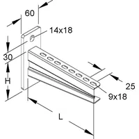 Niedax Wandausleger KTAS 200