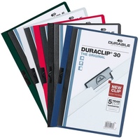 Durable 5 DURABLE Klemmhefter DURACLIP farbsortiert