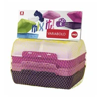 Emsa Variabolo rechteckig Aufbewahrungsbehälter-Set, 4-tlg. Girls (517052)