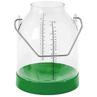 Kerbl Melkeimer 30 Liter mit Skala grün, Bügelhöhe 143