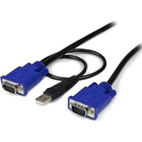 Startech StarTech.com 1,8m 2-in-1 USB KVM Kabel