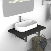 VidaXL Badmöbel Grau 60x40x16,3 cm