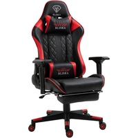 Trisens Harold Gaming Chair schwarz/rot
