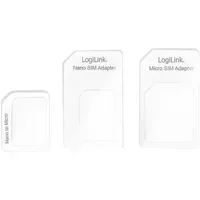 Logilink AA0047 Dual Sim-Karten Adapter für Micro SIM Card