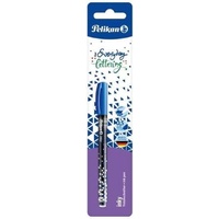 Pelikan Inky Tintenroller blau, geeignet für Rechtshänder, Blister (916189)