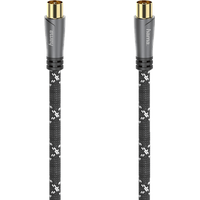 Hama Antennenkabel - Koax-Kupplung, Metall, verg., 3,0 m, 120