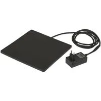 Kerbl Gummi-Heizplatte 24 x 24 x 0,7 cm