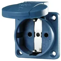 Mennekes Einbausteckdose 16A 230V IP54 Blau