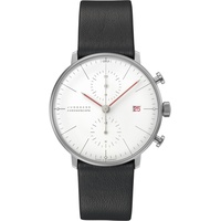 JUNGHANS Max Bill Chronoscope Leder 40 mm 27/4600.02