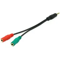 Equip Audiokabel 147943 3,5mm Klinken-Stecker / 3,5mm Klinken-Buchse 1,5m