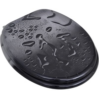 VidaXL Toilettensitze mit Deckel 2 Stk. MDF Wasser