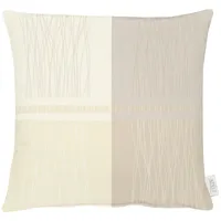 APELT Dekokissen »COMO« Kissenhülle mit Füllung, 1 Stück beige