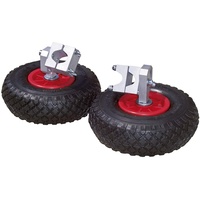 Kerbl Stützräder für Schubkarre (paarweise, für jede Schubkarre) 29396