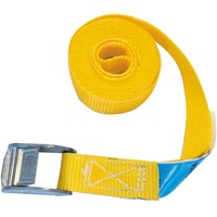 Kerbl Klemmschlossgurt – Gelb 3 m (Maße 25 mm