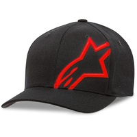 Alpinestars Corp Shift 2 Flexfit Kappe, Schwarz Rot, XL