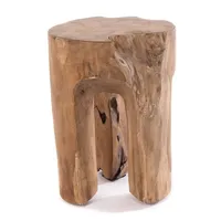 DESIGN DELIGHTS Hocker, Natur, Holz, 29x41x29 cm (HxBxT), Altholz,