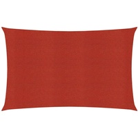 VidaXL Sonnensegel 160 g/m2 Rot 2x4 m HDPE