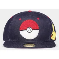 Difuzed Pokemon Snapback Cap Denim