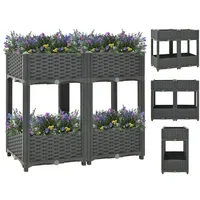 VidaXL Hochbeet Polypropylen 80 x 40 x 71 cm