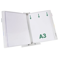 Tarifold Sichttafelsystem 433102 DIN A3 weiß mit 10 St.
