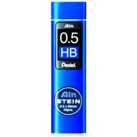 Pentel Ain Stein C275 Feinminen-Bleistiftminen schwarz HB 0,5 mm,