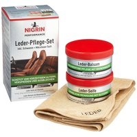 Nigrin Performance Lederpflege Set 4-teilig