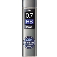 Pentel Ain Stein C277 Feinminen-Bleistiftminen schwarz HB 0,7 mm,