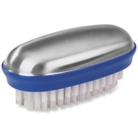 Fackelmann Nagelbürste Tecno 61050, Edelstahlseife, aus Edelstahl, Kunststoffborsten