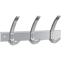 Kerkmann Wandgarderobe public 32640214 silber Metall 9 Haken 40,0