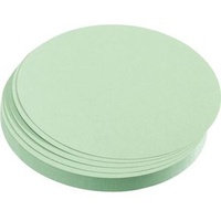 Franken Moderationskarten grün Ø 19,5 cm, 500 St.