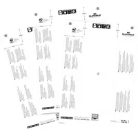 Durable Einsteckschilder für Namensschilder Badgemaker 10,0 x 5,2 cm,