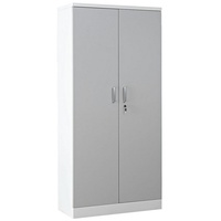 Gürkan Stahlschrank 100117 verkehrsweiß, lichtgrau 92,0 x 42,0 x