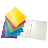 Leitz 30011099 WOW A4, Karton), Farbe zufällig,6 Stück, sortiert