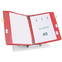 Tarifold Sichttafelsystem 435103 DIN A5 rot mit 10 St.