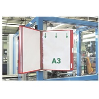 Tarifold Wand-Sichttafelsystem 413103 DIN A3 rot mit 10 St.