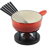Kuhn Rikon Käsefondueset, Fondue Set, Rot