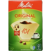 Melitta 101 Original Kaffeefilter naturbraun 40 St.