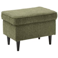 Roller Mid.you Hocker Olivgrün, Textil, rechteckig, 63x43x42 cm, Wohnzimmer,