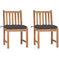 VidaXL Gartenstuhl 24 x 48 x 90 cm braun