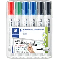 Staedtler Lumocolor 351 WP6 X Whiteboard-Marker farbsortiert 2,0 mm