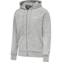 Hummel hmlISAM Freizeit Kapuzenjacke Herren grey melange S