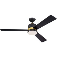 Westinghouse Tristan 132 cm Deckenventilator schwarz mit Licht inkl.