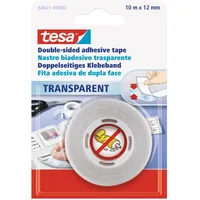 Tesa Klebeband Doppelseitig Transparent 10 m x 12 mm