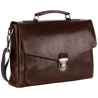 LEONHARD HEYDEN Roma Briefcase 1 Compartment Brown