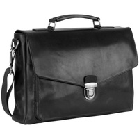 LEONHARD HEYDEN Roma Briefcase 1 Compartment Black