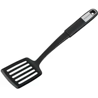 Fackelmann Pfannenwender Sense Kunststoff schwarz, silber 8 x 33