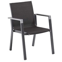 Kettler Rasmus Stapelsessel Aluminium/Outdoorgewebe Dunkelgrau