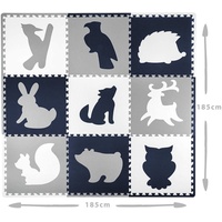 Hakuna Matte Puzzlematte XXL Wald, mehrfarbig