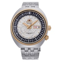Orient RA-AA0E01S19B Herrenuhr Automatik 44mm 20ATM - Silber/Weiß