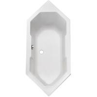 Ottofond Sierra  Sechseckbadewanne 80 x 180 cm (863401)